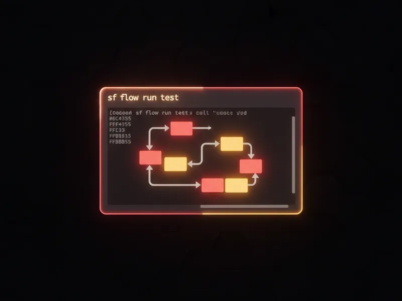Run Flow Tests from CLI with Salesforce Summer '25 — sf flow run test