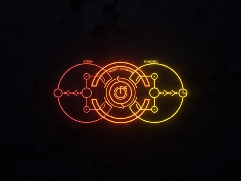 Types of flows in Salesforce | Salesforce flow types