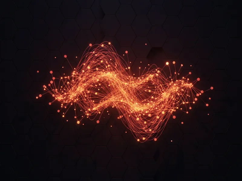 3D visualization of data consolidation demonstrating how Nonprofit Cloud addresses AI failures.