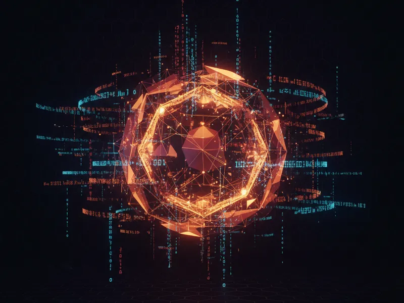 A 3D digital terminal representing the latest Salesforce developer announcements and Agentforce innovations.