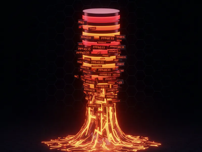 A 3D architectural block structure illustrating the concept of calling Apex methods to create records in loops.