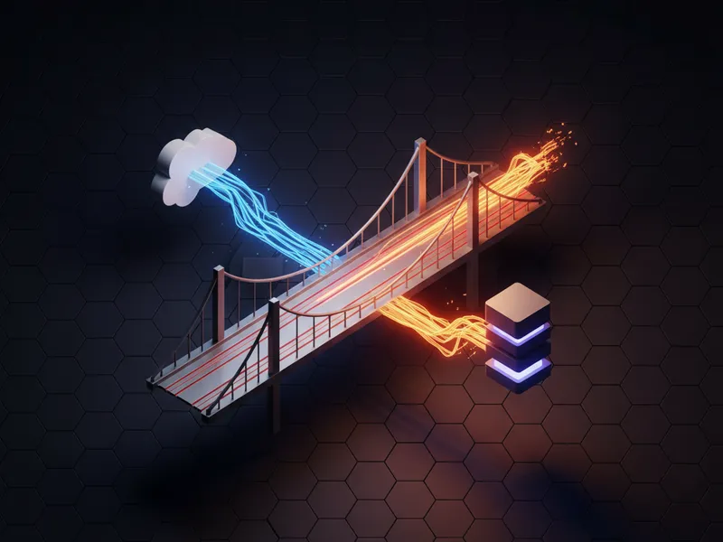 Heroku AppLink architecture diagram showing the bridge between Salesforce and Heroku