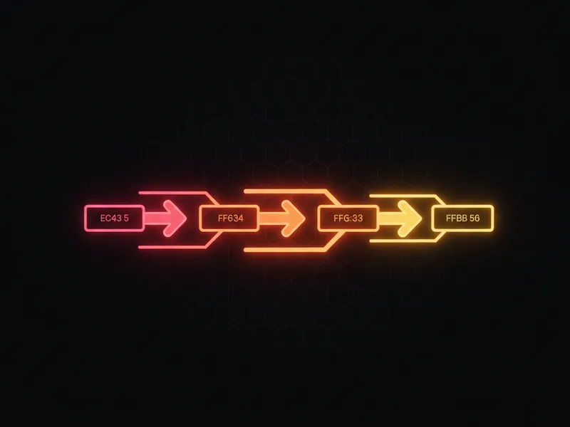 A 3D rendered clock face with flowing data streams, illustrating fixing the Case Activity Timeline order.