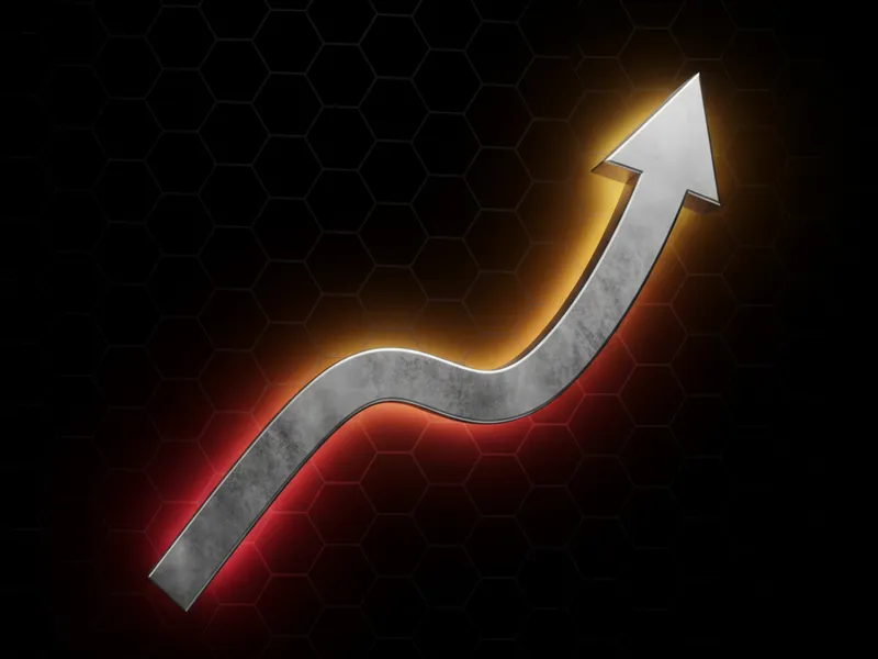3D S-curve graph illustrating a SaaS transition from plateau to new growth for Salesforce