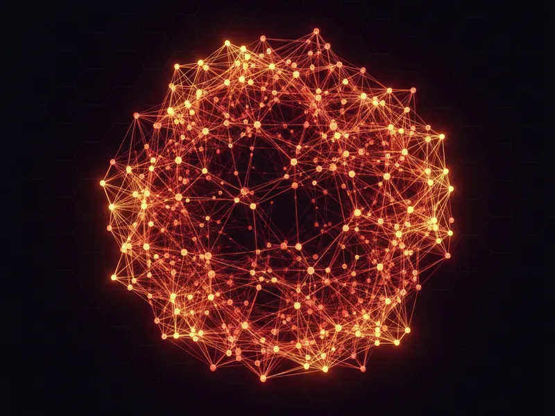 3D neural network illustrating Salesforce AI adoption challenges and solutions.