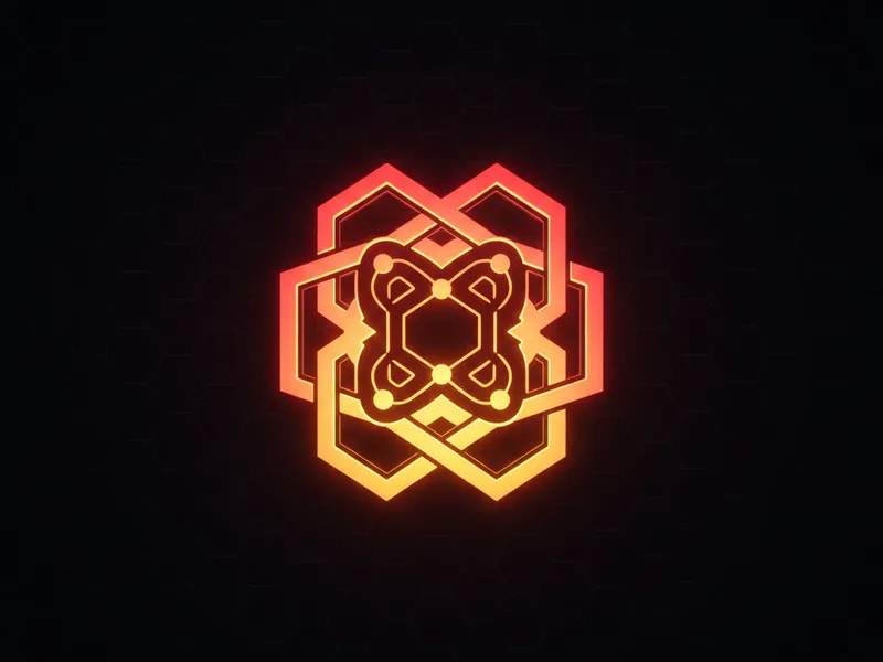 3D blueprint icon with glowing lines, representing Salesforce Winter '27 preview features.