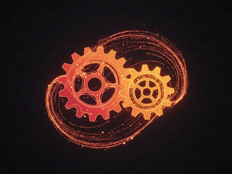 A 3D schematic of interconnected Salesforce and Jira gears showing data flow for integration cost analysis.
