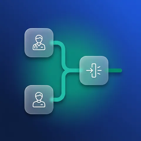 Salesforce Life Sciences Cloud architecture diagram separating HCP, patient, clinical and commercial data