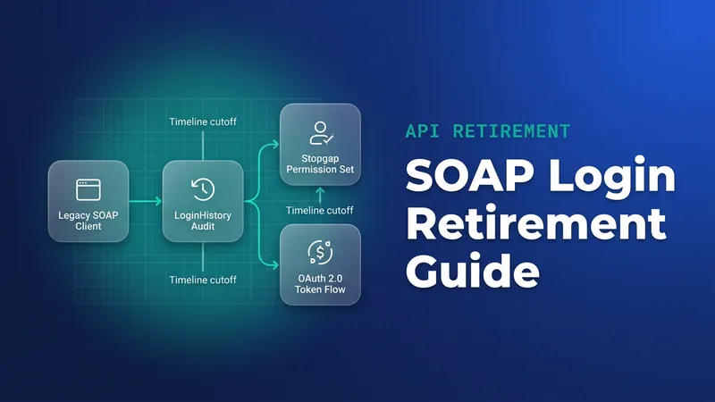 Salesforce SOAP Login Retirement: Two Deadlines, One Audit