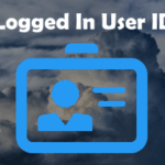Logged in user id