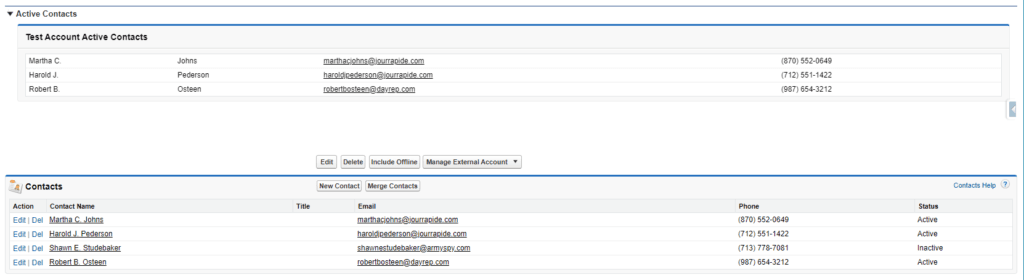 Display child records of parent on visualforce without apex controller