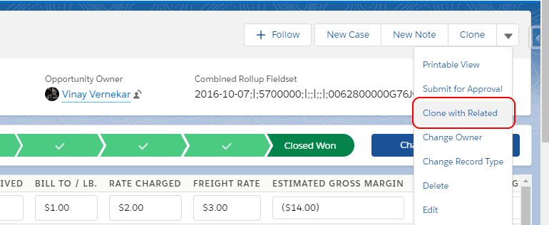 Clone related records of Opportunity or Campaign