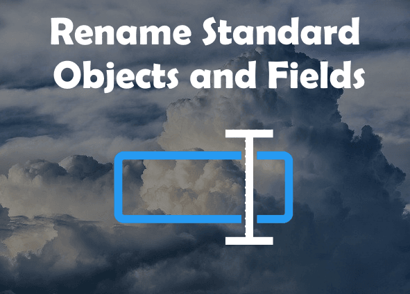 Its possible and easy to rename the standard Object and field labels using this hidden config present in salesforce.
